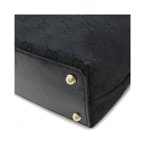 Pre Loved Gucci GG canvas Women Black Tote Bags - Picture 4 of 8